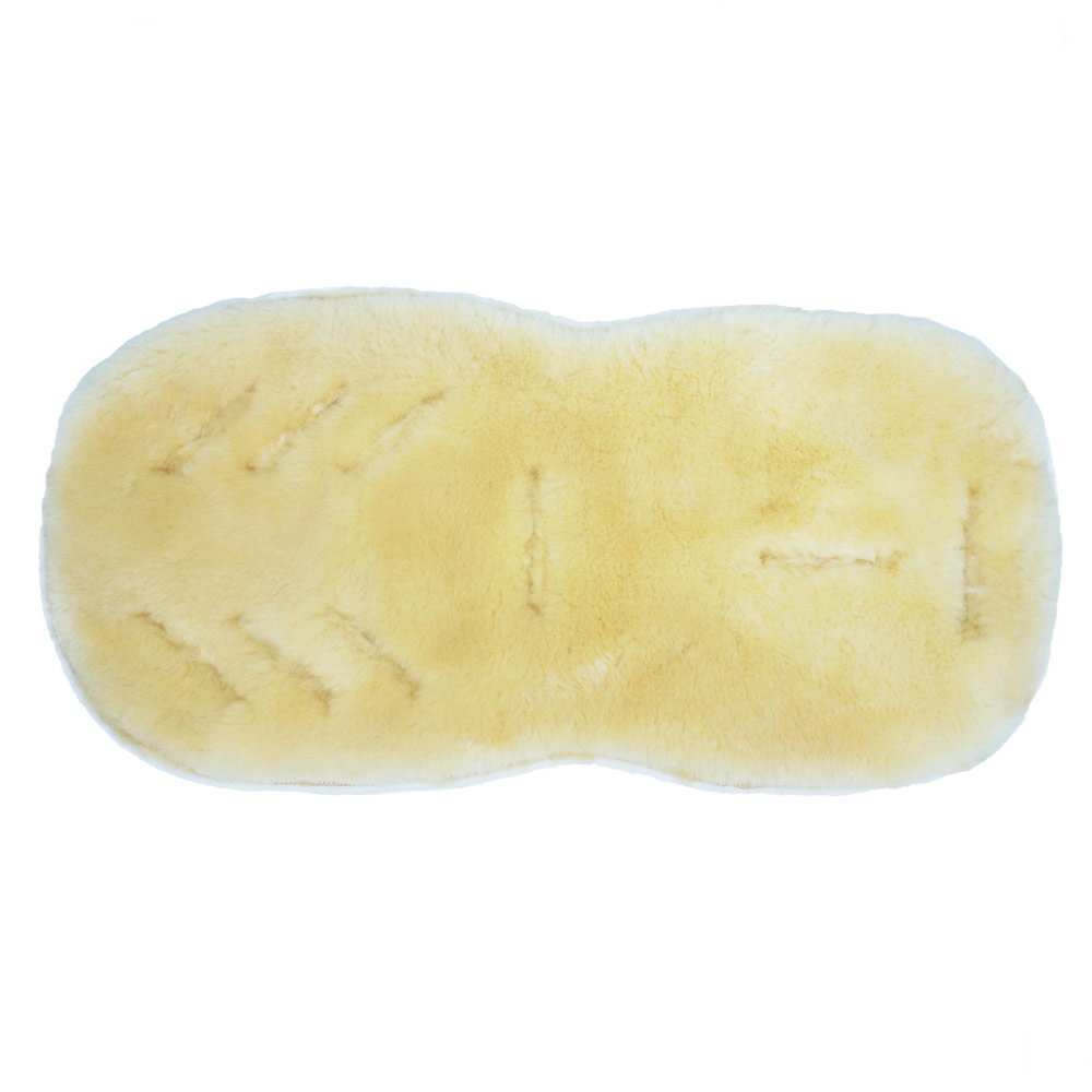 Universální  kožešinová vožka do kočárku