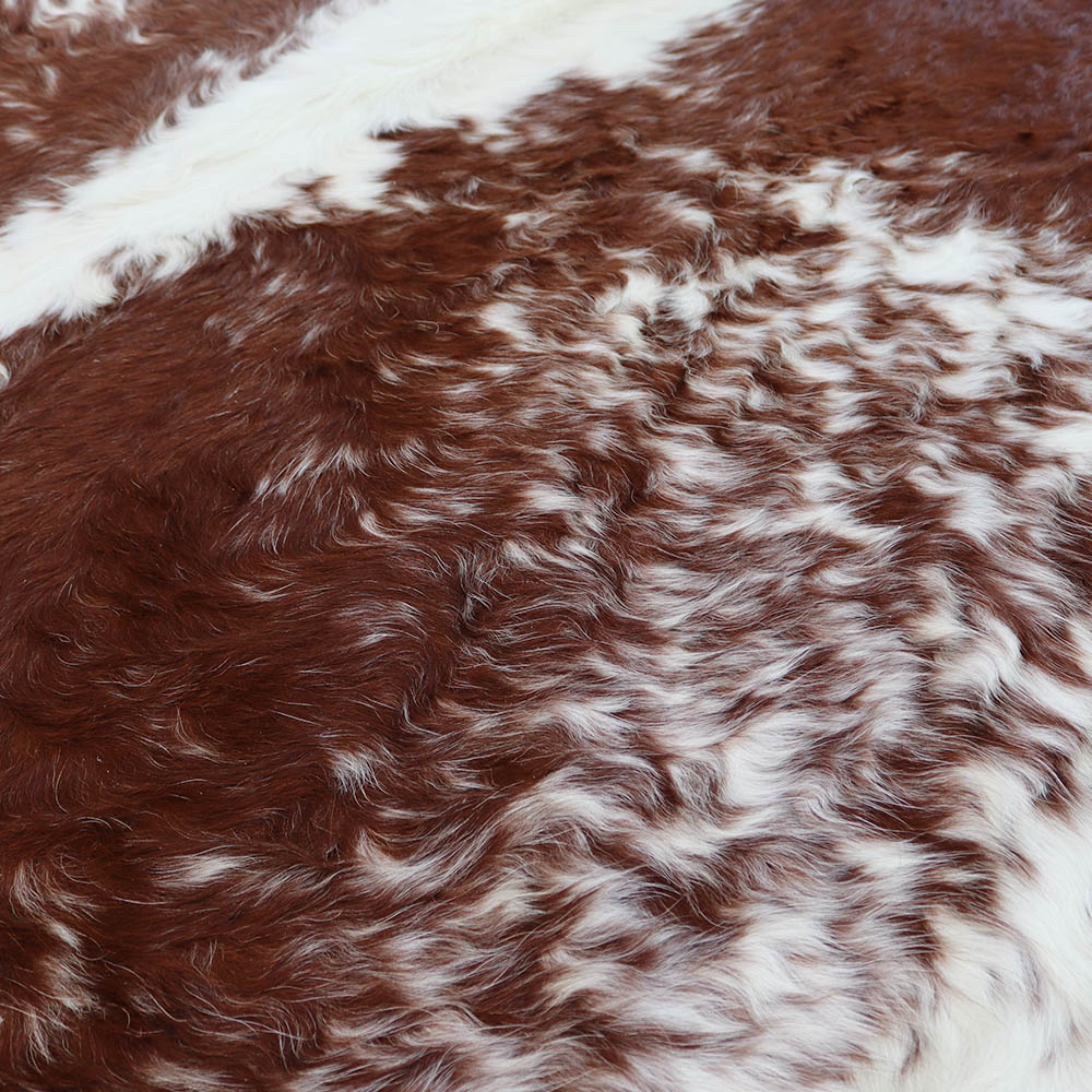 Hovězí kůže - Brown&White 180x160 cm