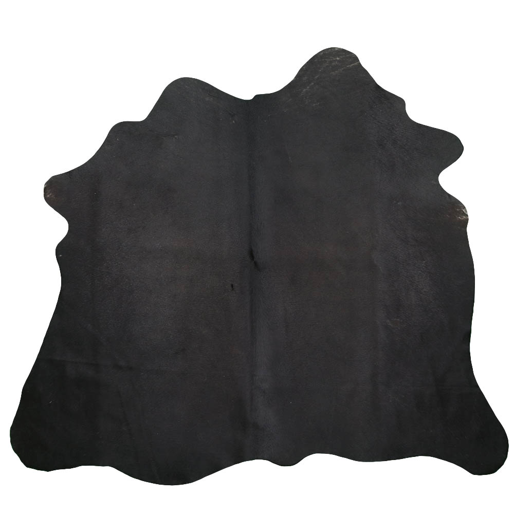 Hovězí kůže - Black 120x135 cm