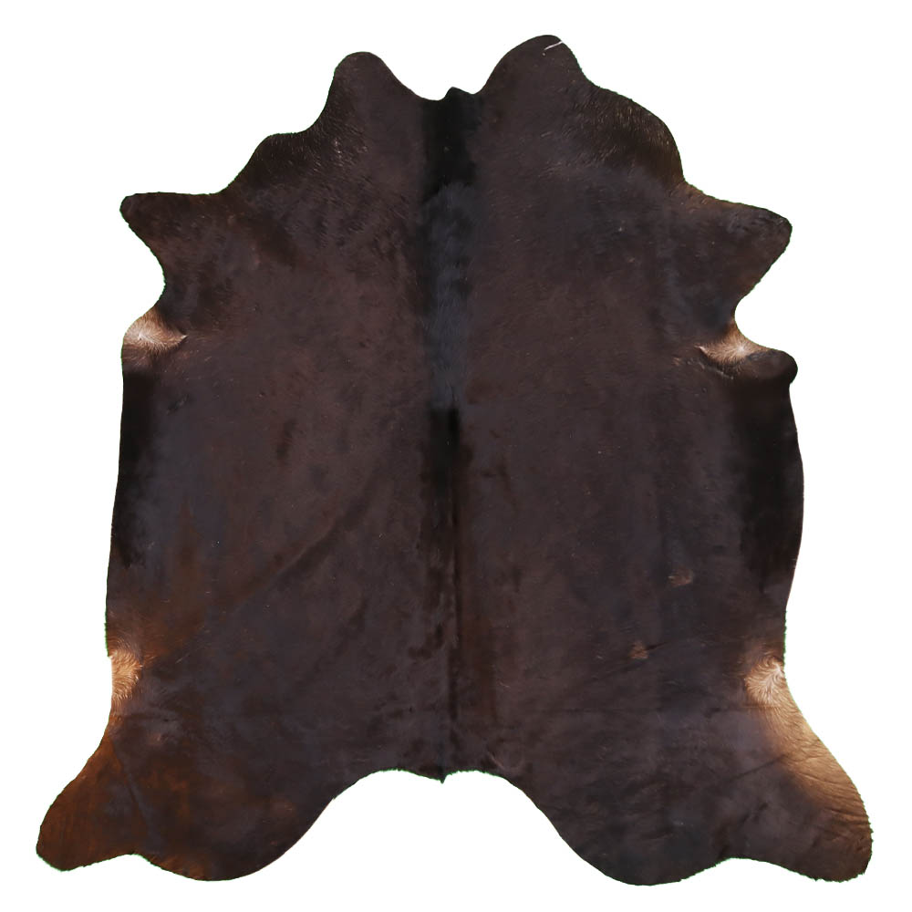 Hovězí kůže - Brown 220x210 cm