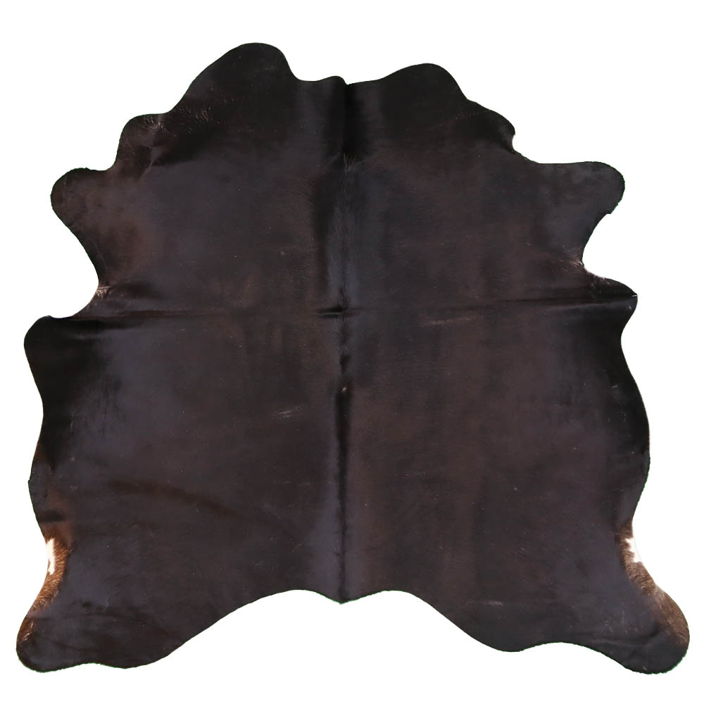 Hovězí kůže - Black 200x180 cm