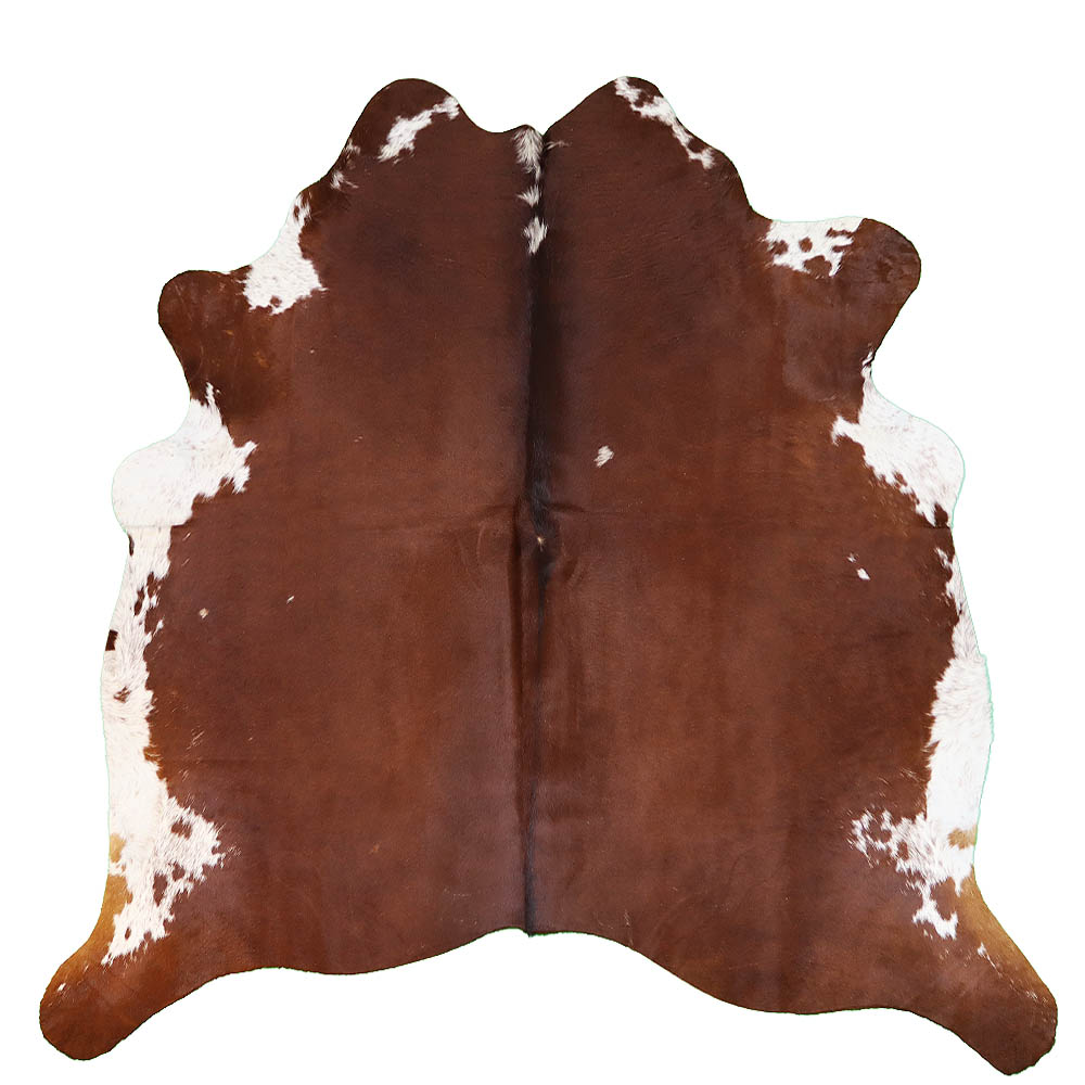 Hovězí kůže - Brown&White 195x200 cm