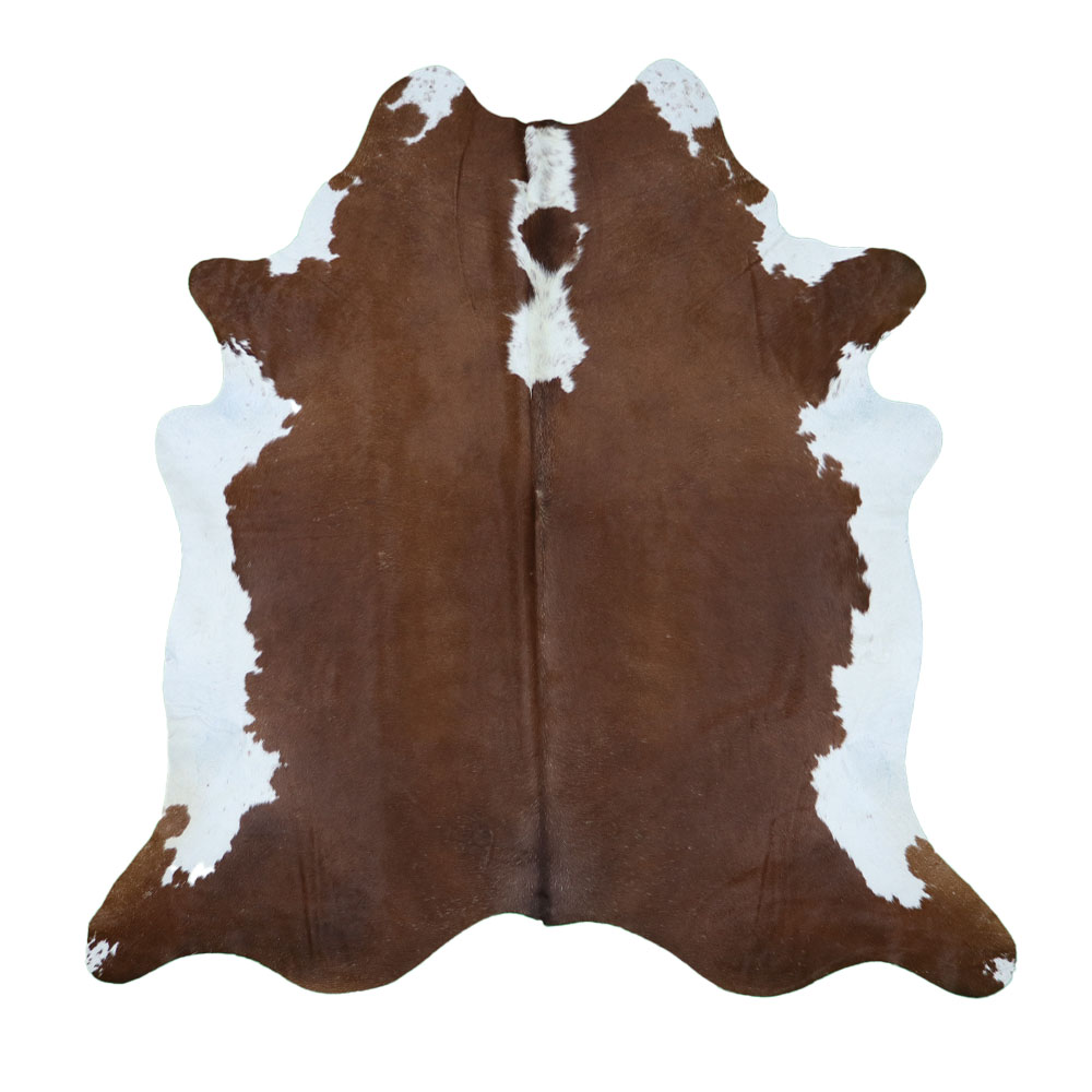 Hovězí kůže - Brown&White 220x220 cm
