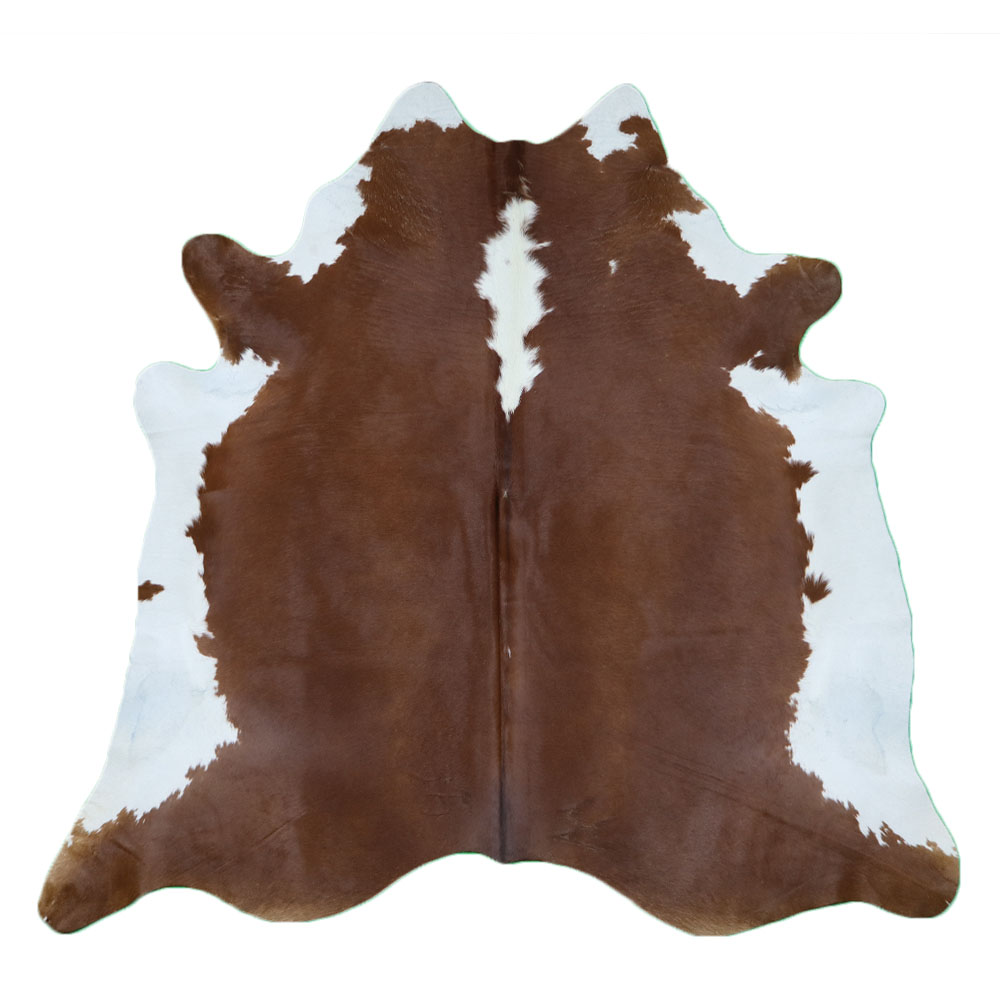 Hovězí kůže - Brown&White 205x210 cm