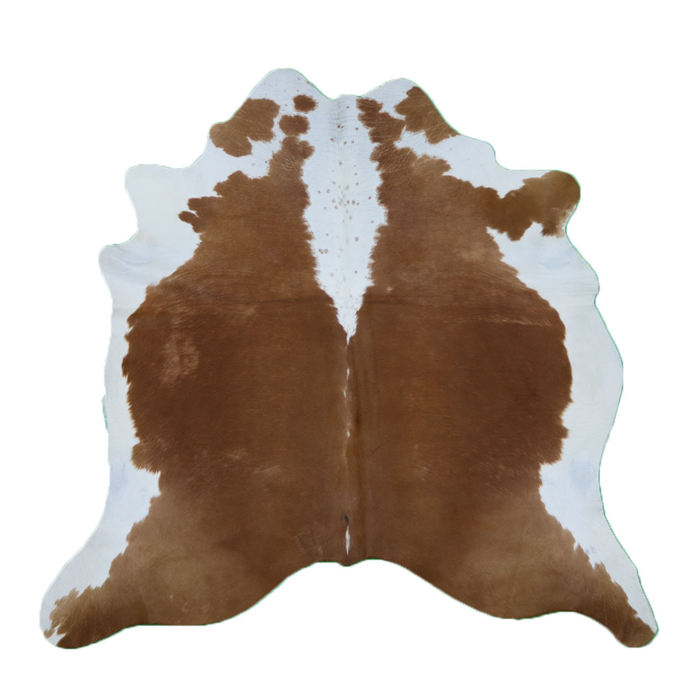 Hovězí kůže - Brown&White 210x210 cm