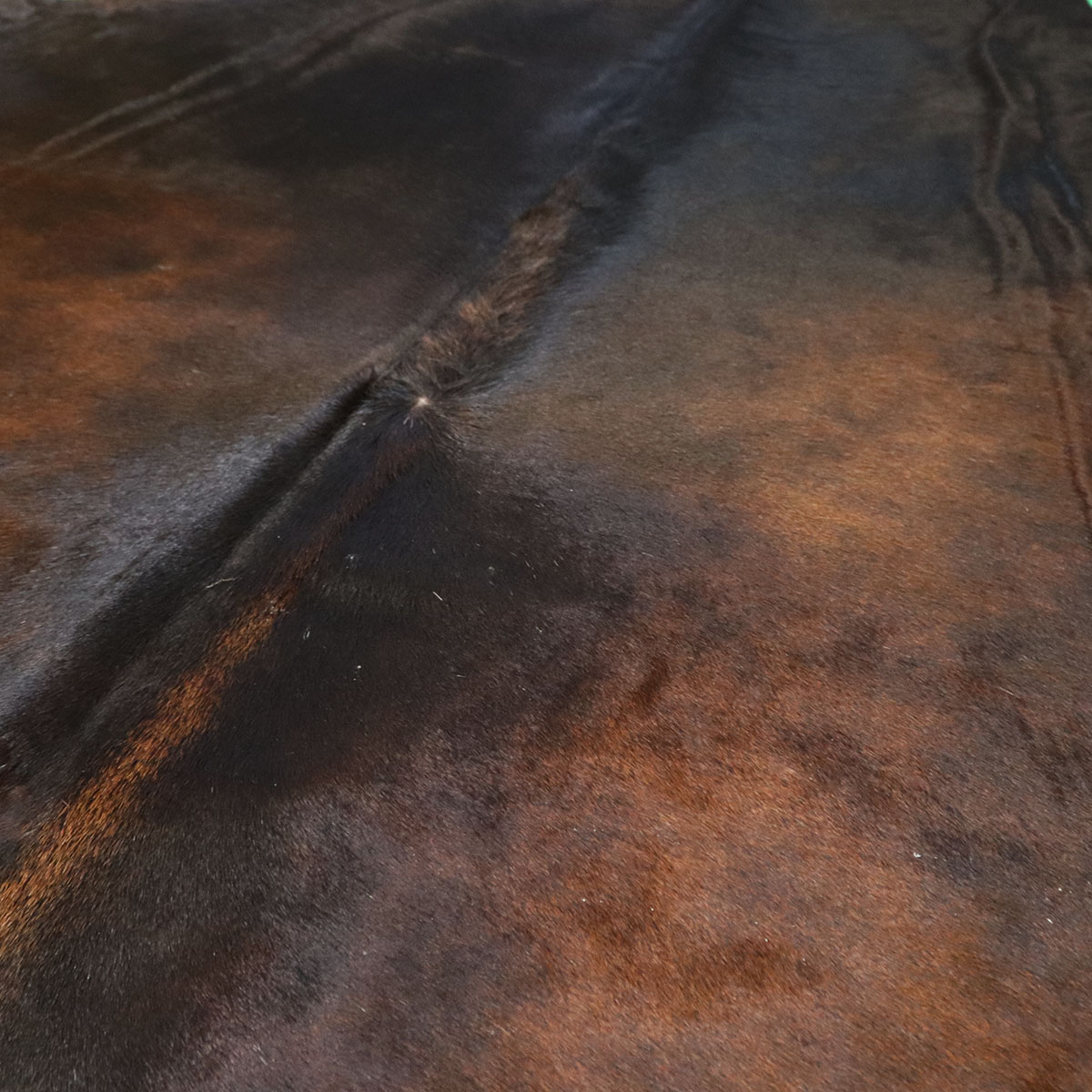 Hovězí kůže - Reddish 205x190 cm