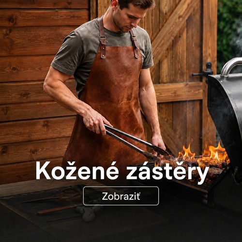 Kožené zástěry pro grilování a řemesla KANEX