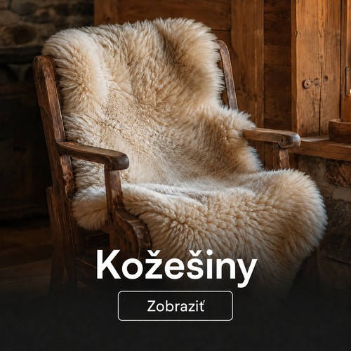 Přírodní ovčí a hovězí kožešiny KANEX