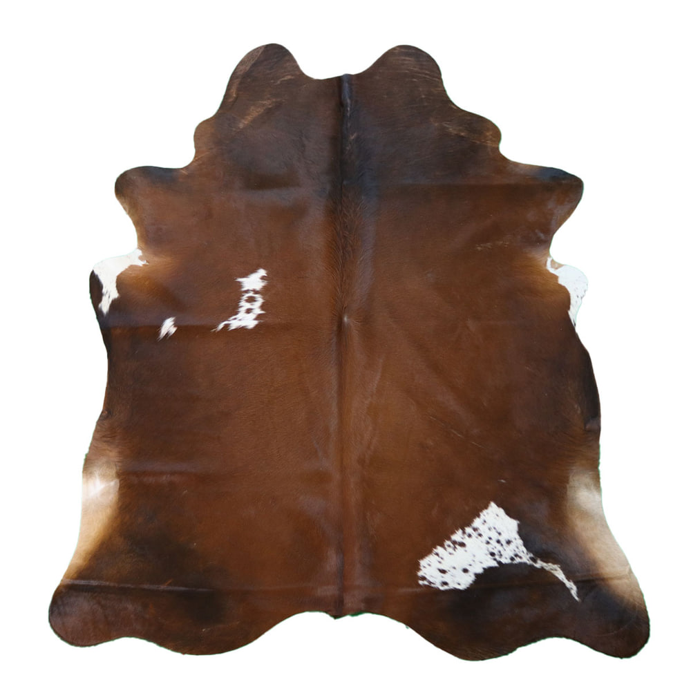 Hovězí kůže Brown 200 × 180 cm, SKU 623