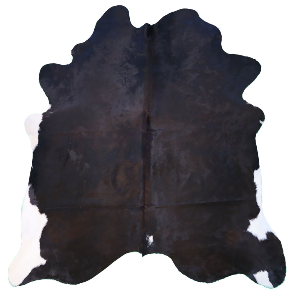 Hovězí kůže Black 240 × 210 cm, SKU 634
