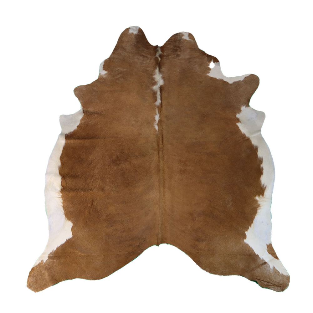 Hovězí kůže Brown 200 × 190 cm, SKU 642